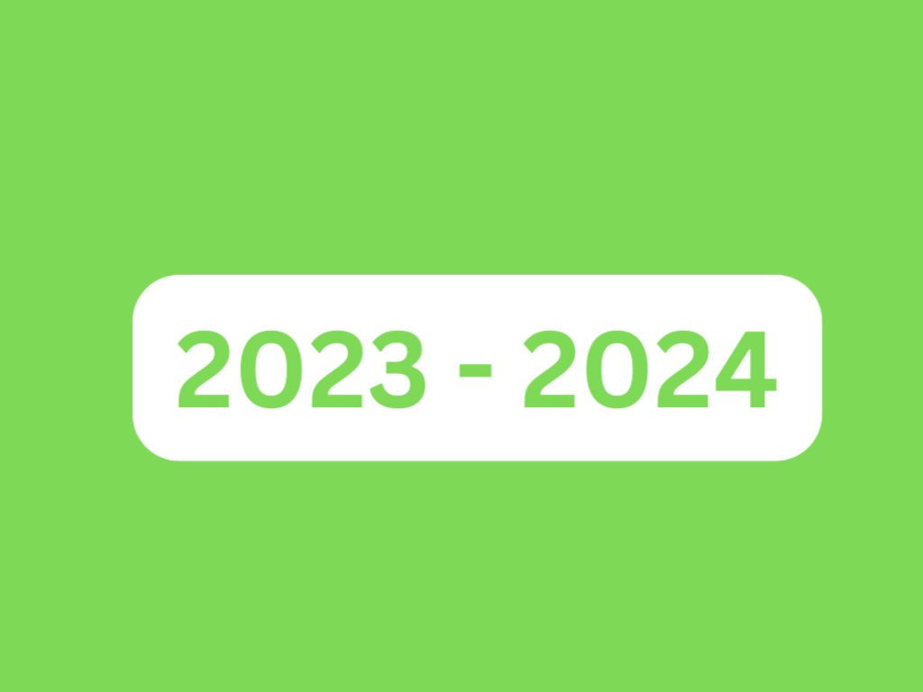 2023 - 2024 term dates