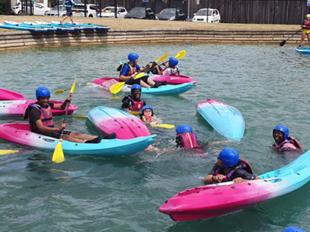 Year 10 Water Sports At Lee Valley