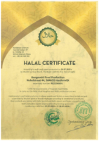 Poultry Partners Halal certificate