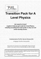 A Level Physics Summer Transition Work