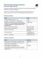 Pupil Premium Strategy Statement 2025 2026