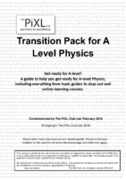 A Level Physics Summer Transition Work