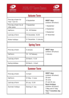 Click to download or print term dates 2026-2027