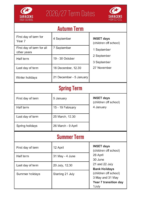 Click to download or print term dates 2026-2027