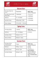 Click to download term dates for 2026-2027